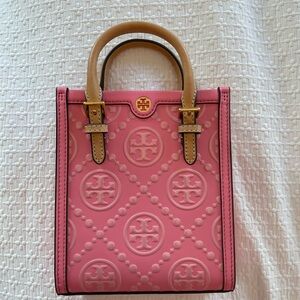 Tory Burch Mini Tote T Monogram